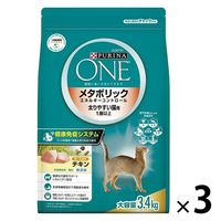 ピュリナワン 猫 メタボリックエネルギーコントロール チキン 3.4kg 3袋 キャットフード ネスレ日本