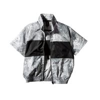 クロダルマ エアセンサー 半袖ジャンパー 迷彩シルバー 5L 268791-400-5L 1枚（直送品）