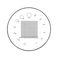 クリアー光学 ガラススケール Φ35mm （タイプ7） P-207N 1個 64-5275-14（直送品）