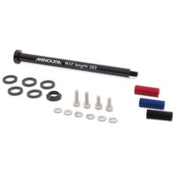 箕浦 120ー32ー01 12mmスルーアクスルセット ブラック