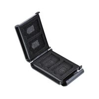 ケンコー・トキナー SDメモリーカードケース 8枚用 ASSD4BK 1個 63-3366-14（直送品）