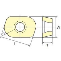 MOLDINO カッタ用インサート EPHW