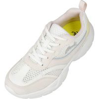 Arnold Palmer（アーノルド パーマー） レディース ダッドスニーカー 24.5cm ホワイト／ブルー AN0963 1足（直送品）