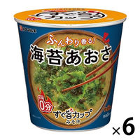 ハナマルキ すぐ旨カップみそ汁 海苔あおさ 1セット（6個）