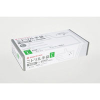 パックスタイル  ニトリル手袋6001粉無 L 白 00734319 3000枚(100枚×30)（直送品）
