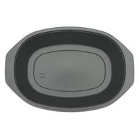 福助工業 惣菜容器 フルレンジTR-160H 黒 0591793 1袋(50個)（直送品）