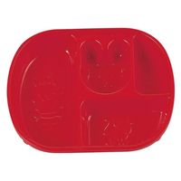 タカギ産業  弁当容器 B-302 [本体]ピンク78 [蓋]透明・アニマルクラブC 1018799 100枚(10枚×10)（直送品）