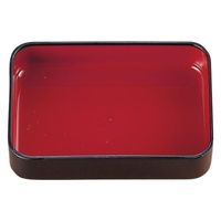 タカギ産業  弁当容器 BW-116 [本体]黒・内ワイン [蓋]黒・結び 1103999 100枚(10枚×10)（直送品）