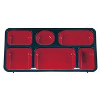 タカギ産業  弁当容器 BW-370 [本体]紺・内赤22 [蓋]紺・ダイコン 1111799 100枚(10枚×10)（直送品）