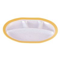 タカギ産業  皿 SW-126 イエロー 1400221 100枚(10枚×10)（直送品）