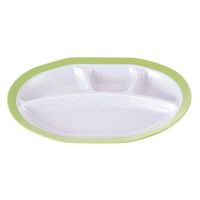 タカギ産業  皿 SW-126 サバンナグリーン 1400222 100枚(10枚×10)（直送品）