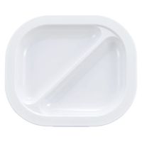 タカギ産業  弁当容器 SY-2 [本体]白 [蓋]透明・無地 1400398 100枚(10枚×10)（直送品）