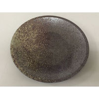 ニシキ 刺身・鮮魚容器 D-19 工芸陶器 黒  2100196750 400枚(50枚×8)（直送品）