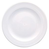 ニシキ 惣菜容器 洋皿(19)白磁  2103190300 300枚(25枚×12)（直送品）