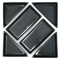 ニシキ 新ひぜん40用中仕切D黒 2621040600 20点（直送品）