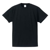 United Athle 5001綿Tシャツ S ブラック 500101002 1袋(1個)（直送品）