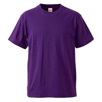 United Athle 5001綿Tシャツ L パープル 500101119 1袋(1個)（直送品）
