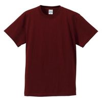 United Athle 5001綿Tシャツ L バーガンディ 500101123 1袋(1個)（直送品）