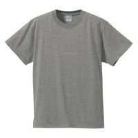 United Athle 5001綿Tシャツ 3L ミックスグレー 500101204 1袋(1個)（直送品）