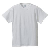 United Athle 5001綿Tシャツ 4L ホワイト 500101251 1袋(1個)（直送品）
