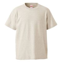 United Athle 5001綿Tシャツ 4L オートミール 500101256 1袋(1個)（直送品）