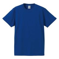 United Athle 5001綿Tシャツ 4L ロイヤルブルー 500101278 1袋(1個)（直送品）