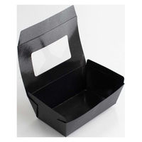 北原産業 紙製容器 テイクボックス100FBB(PP)窓付 CE20707 500枚(25枚×20)（直送品）