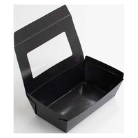 北原産業 紙製容器 テイクボックス150FBB(PP)窓付 CE20712 400枚(25枚×16)（直送品）