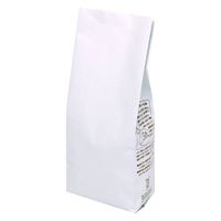 ヤマニパッケージ  コーヒー用袋 COT-901 インナーバルブ付200g用ガゼット袋 ホワイト 1000枚(100枚×10)（直送品）