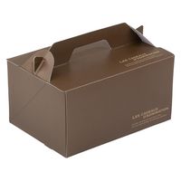 ヤマニパッケージ  ケーキ箱 サイドオープンキャリー アメール #7 DE-247 200箱(50箱×4)（直送品）