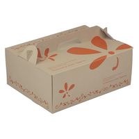 ヤマニパッケージ  ケーキ箱 サイドオープンキャリー シトロン #9 DE-259 100箱(25箱×4)（直送品）