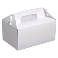 ヤマニパッケージ  ケーキ箱 サイドオープン #6 DE-34 500箱(50箱×10)（直送品）