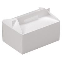 ヤマニパッケージ  ケーキ箱 エコキャリー組立 #7 DE-77 200箱(50箱×4)（直送品）