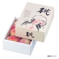ヤマニパッケージ  青果用贈答箱 L-2049 ホレスト桃(小) L-2049 50箱(10箱×5)（直送品）