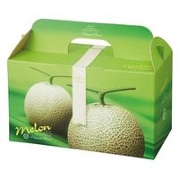 ヤマニパッケージ 青果用贈答箱 ジュエルメロン2ヶ入 L-2114 50箱（10箱×5）（直送品）