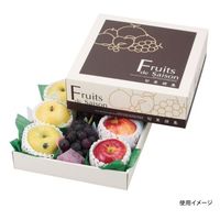 ヤマニパッケージ 青果用贈答箱 旬果撰集 295角 L-2248 50箱（10箱×5）（直送品）