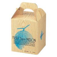 ヤマニパッケージ 青果用贈答箱 ハイクラスメロン1 L-237 100箱（10箱×10）（直送品）