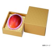 ヤマニパッケージ 青果用贈答箱 1ヶ入 金キルト L-2373 70箱（10箱×7）（直送品）