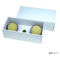 ヤマニパッケージ  青果用贈答箱 L-2384 ホワイトロイヤル3ヶ入170H L-2384 30点（直送品）