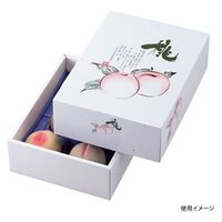 ヤマニパッケージ 青果用贈答箱 桃の郷3kg L-465 40箱（10箱×4）（直送品）