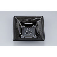 シーピー化成 どんぶり容器 BFツイスト17-17黒本体 0772171700525 1袋(50個)（直送品）