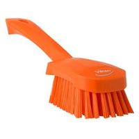 ヴァイカン ブラシ ショートハンドルブラシ(ハード) オレンジ 41927 1個（直送品）