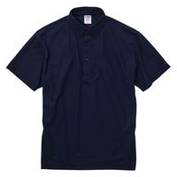 United Athle 2022-01ドライカノコポロシャツボタンダウン ネイビー 5XL 2022011886 1袋(1個)（直送品）