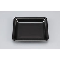 シーピー化成 トレー 新LL17-25黒 0551217250520 1袋(100個)（直送品）