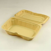 リスパック フードパック バイオデリカ シェルBOX60 クラフトB RHDT152 1袋(25個)（直送品）