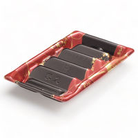 リスパック 寿司容器 魅せ巻 太8B はなまち赤 RSAM262 1袋(50個)（直送品）