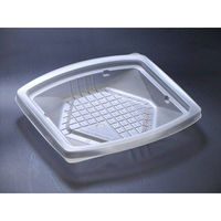 リスパック ハイクッカー角丼D17 中皿 RHHF316 1袋(50個)（直送品）