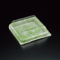 スミ フードパック ユニコン JW-4 石紋(新緑) 5JW4164 1袋(50個)（直送品）