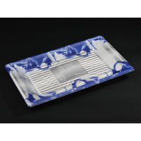 リスパック 寿司容器 万角25-15B そうりゅう青 RSAG614 1袋(50個)（直送品）