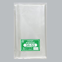 福助工業 OPP袋 オーピーパック テープなし 34-53 50枚入 0840793 1袋(1個)（直送品）